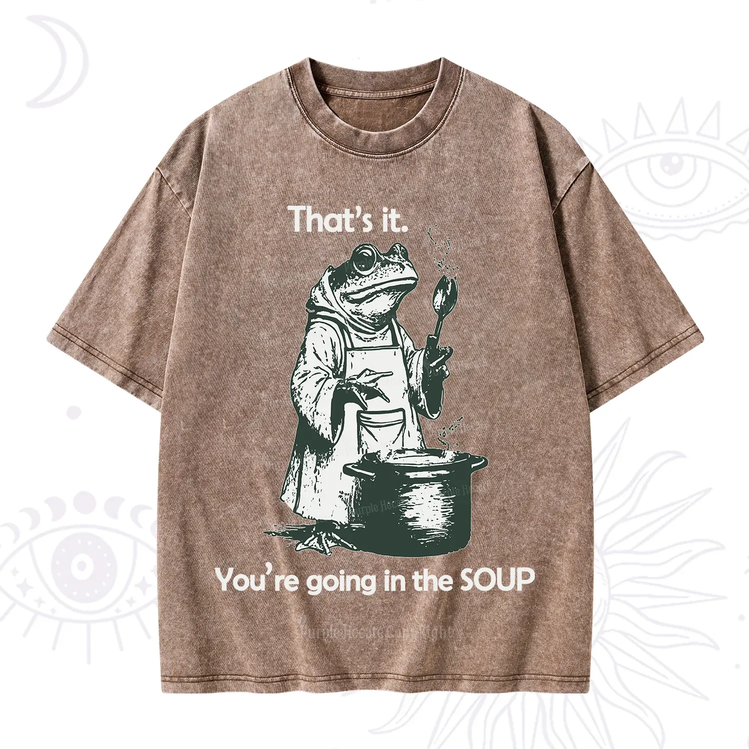 Purplehecate That's It You're Going in the Soup Washed T-Shirt