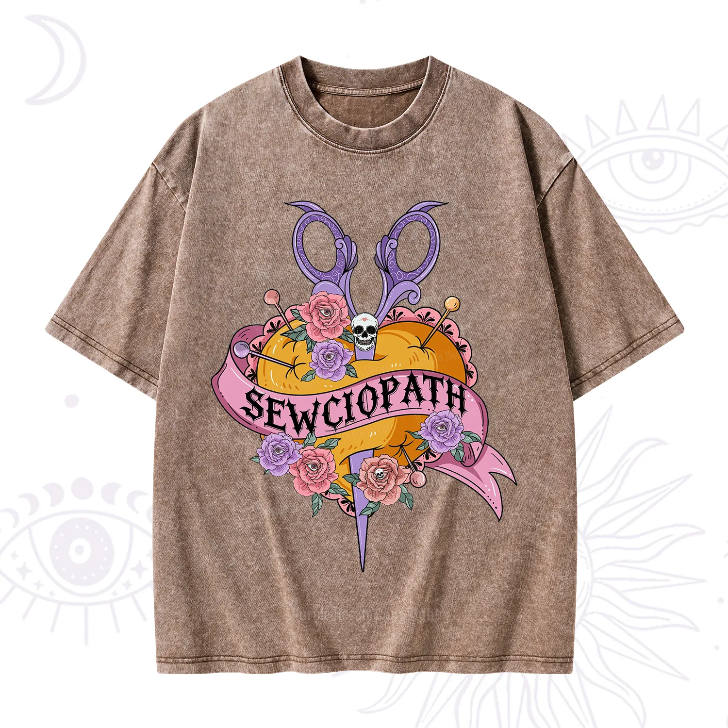 Purplehecate Sewciopath Washed T-Shirt