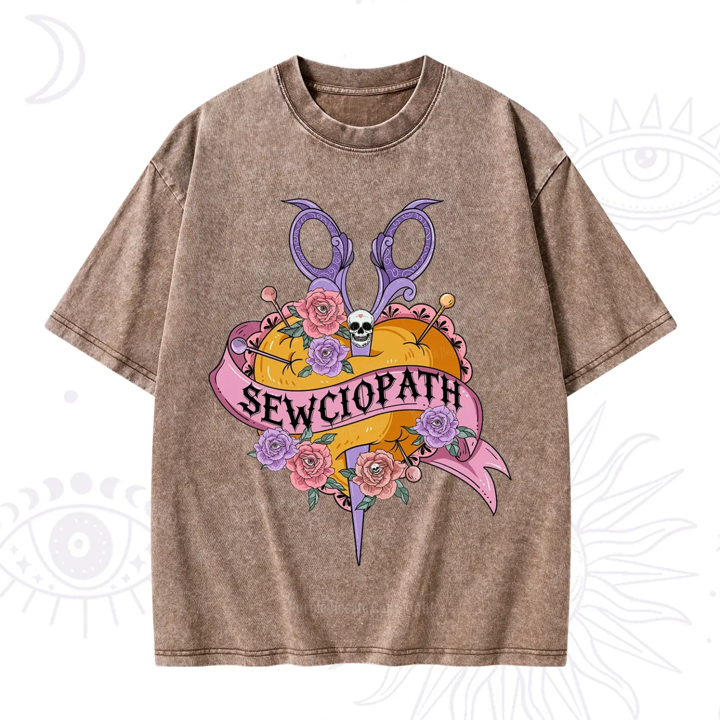 Purplehecate Sewciopath Washed T-Shirt