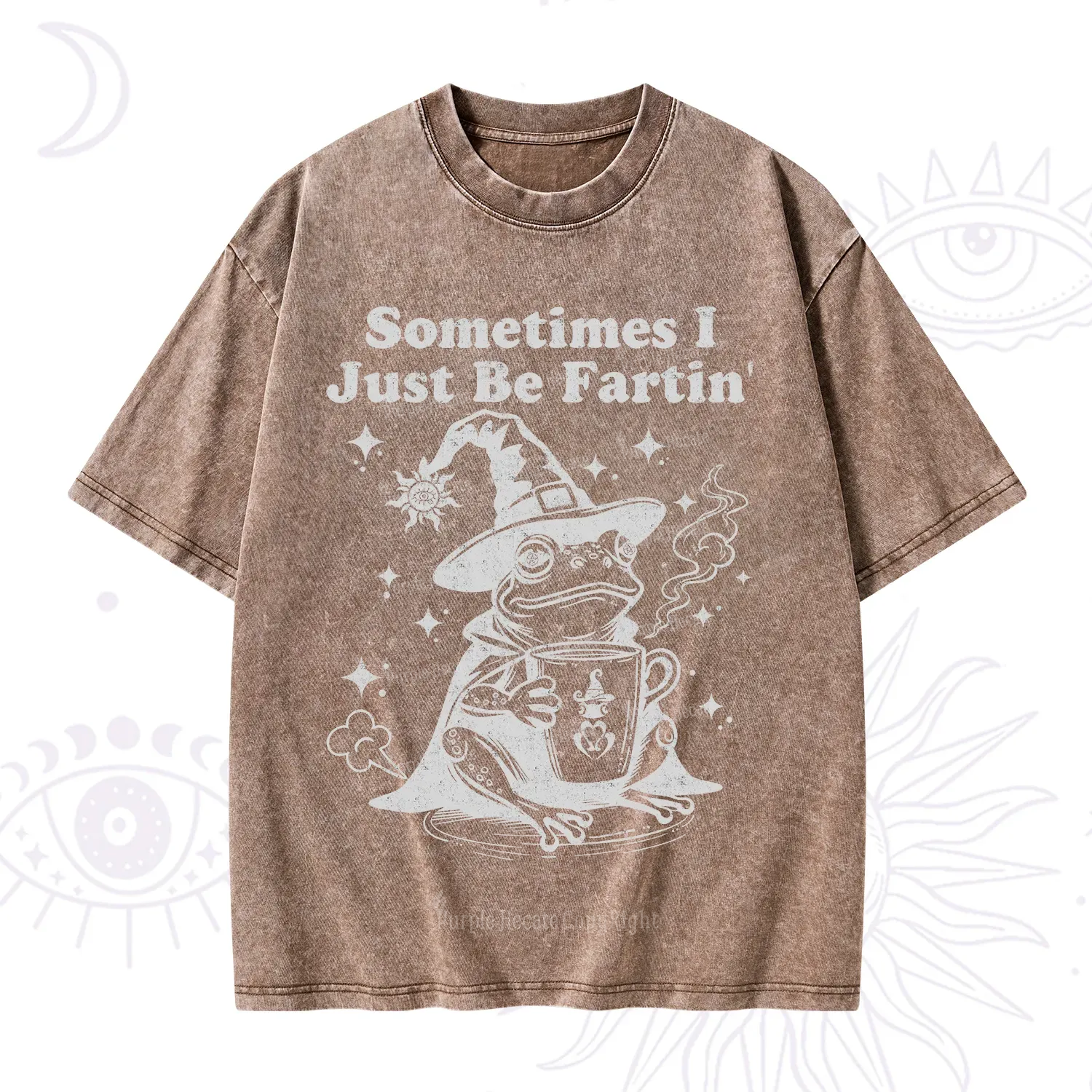 Purplehecate Sometimes I Just Be Fartin Washed T-Shirt