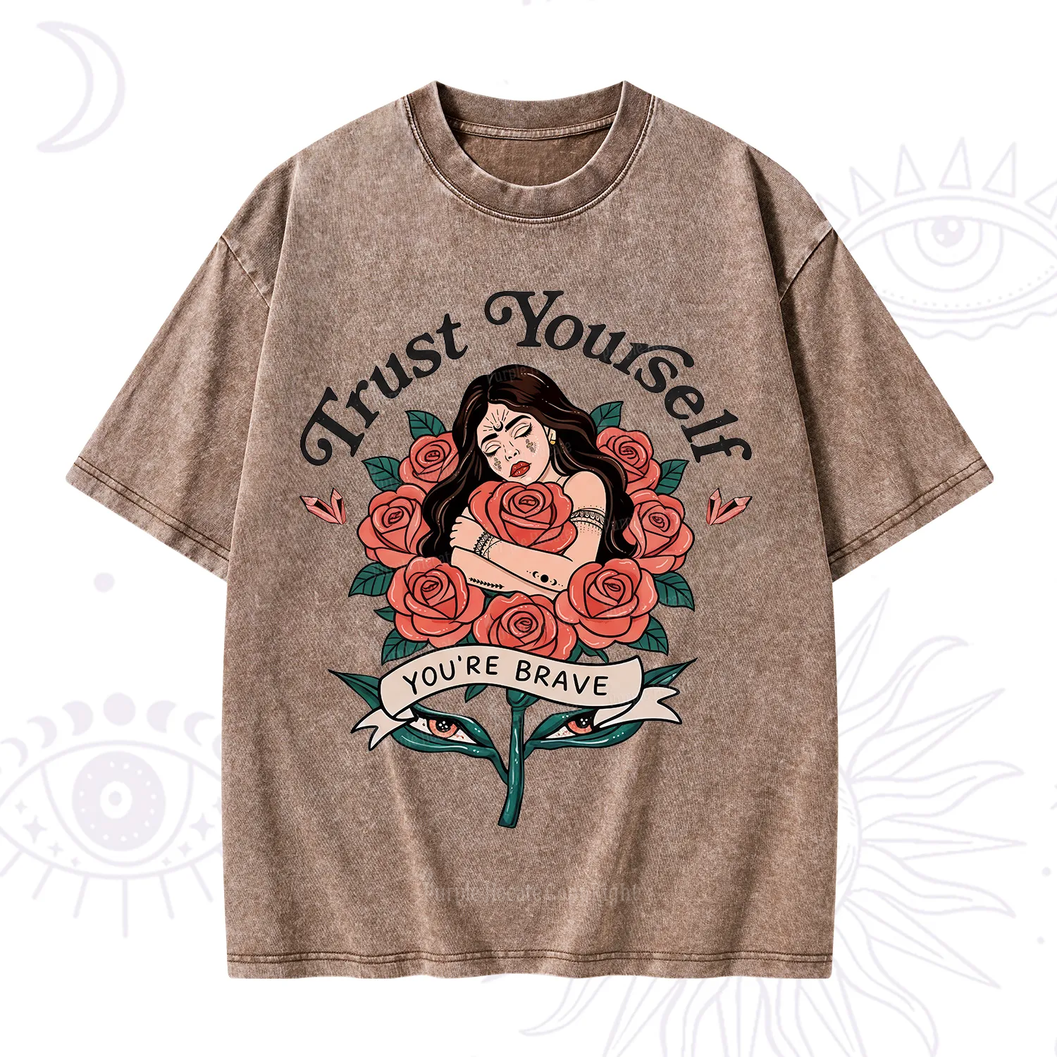 Purplehecate Trust Yourself Washed T-Shirt