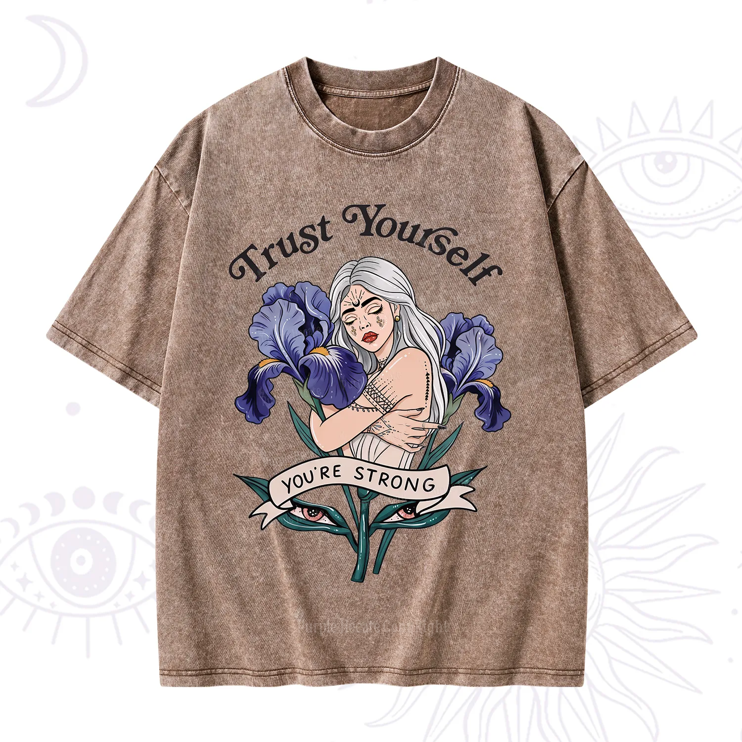 Purplehecate Trust Yourself Washed T-Shirt