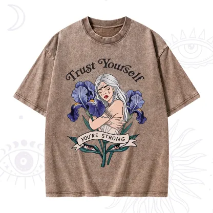 Purplehecate Trust Yourself Washed T-Shirt