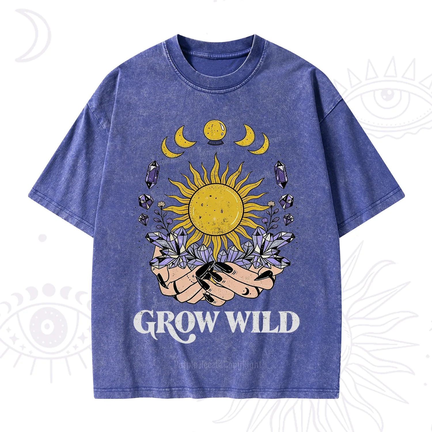 Purplehecate Grow Wild Washed T-Shirt