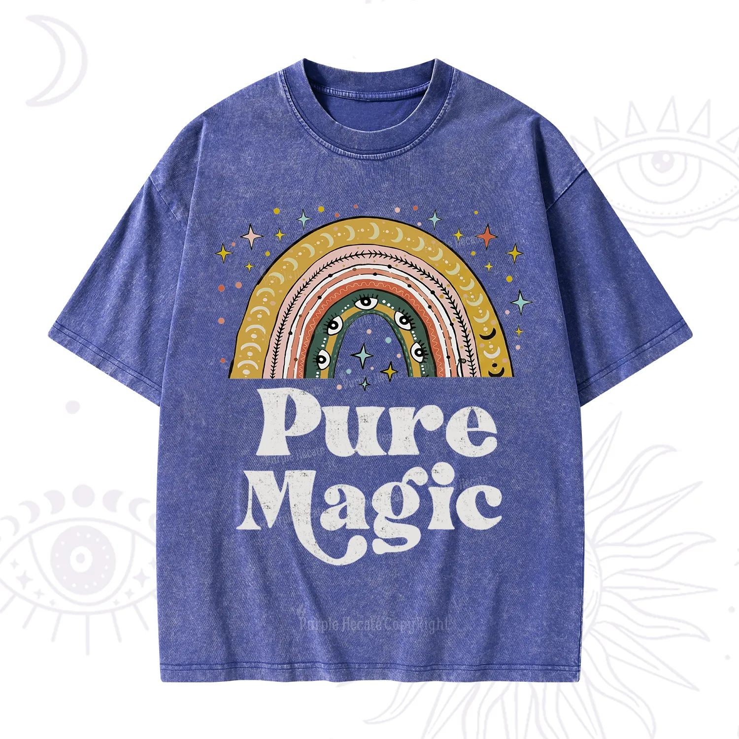 Purplehecate Pure Magic Washed T-Shirt