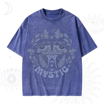 Purplehecate Mystic Moth Washed T-Shirt