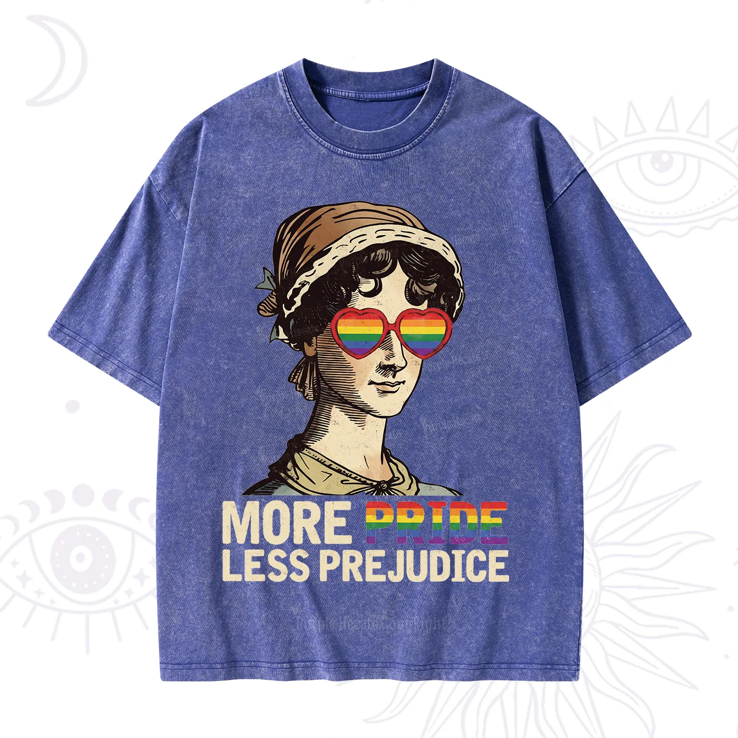 Purplehecate More Pride Less Prejudice Washed T-Shirt