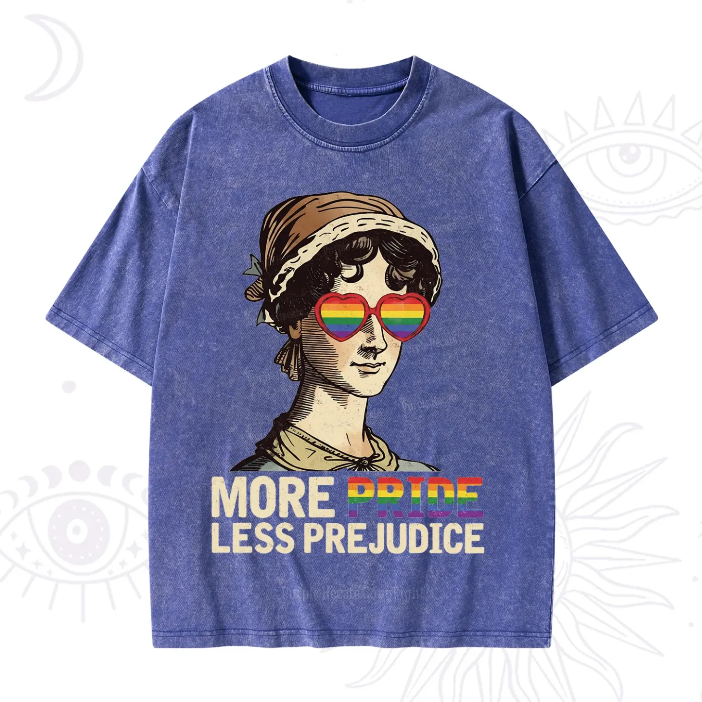 Purplehecate More Pride Less Prejudice Washed T-Shirt