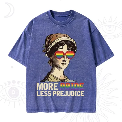 Purplehecate More Pride Less Prejudice Washed T-Shirt