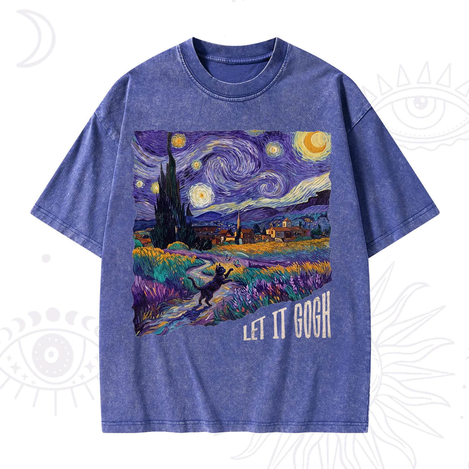 Purplehecate Let It Gogh Washed T-Shirt
