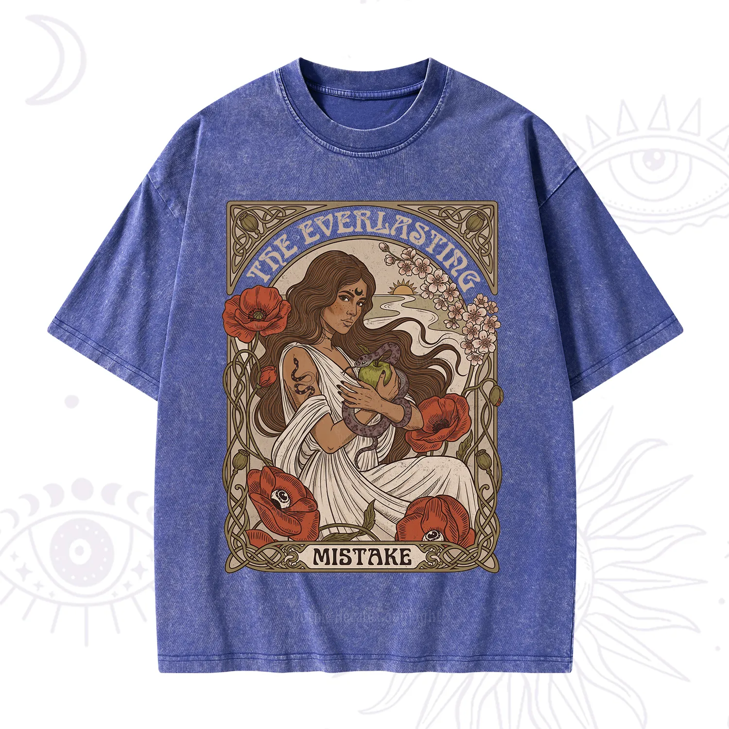 Purplehecate The Everlasting Mistake Washed T-Shirt