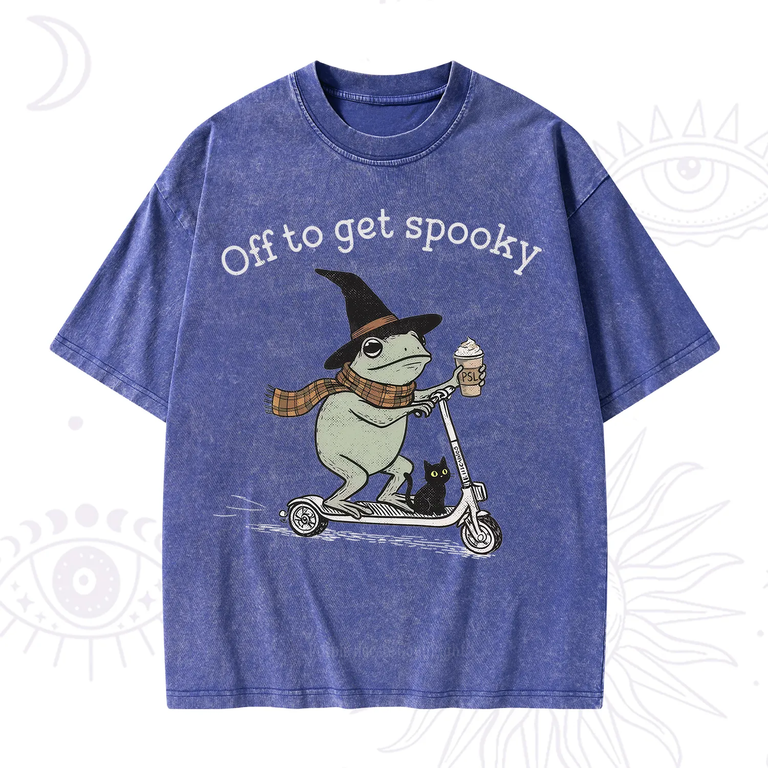Purplehecate Off to get Spooky Halloween Forg Washed T-Shirt