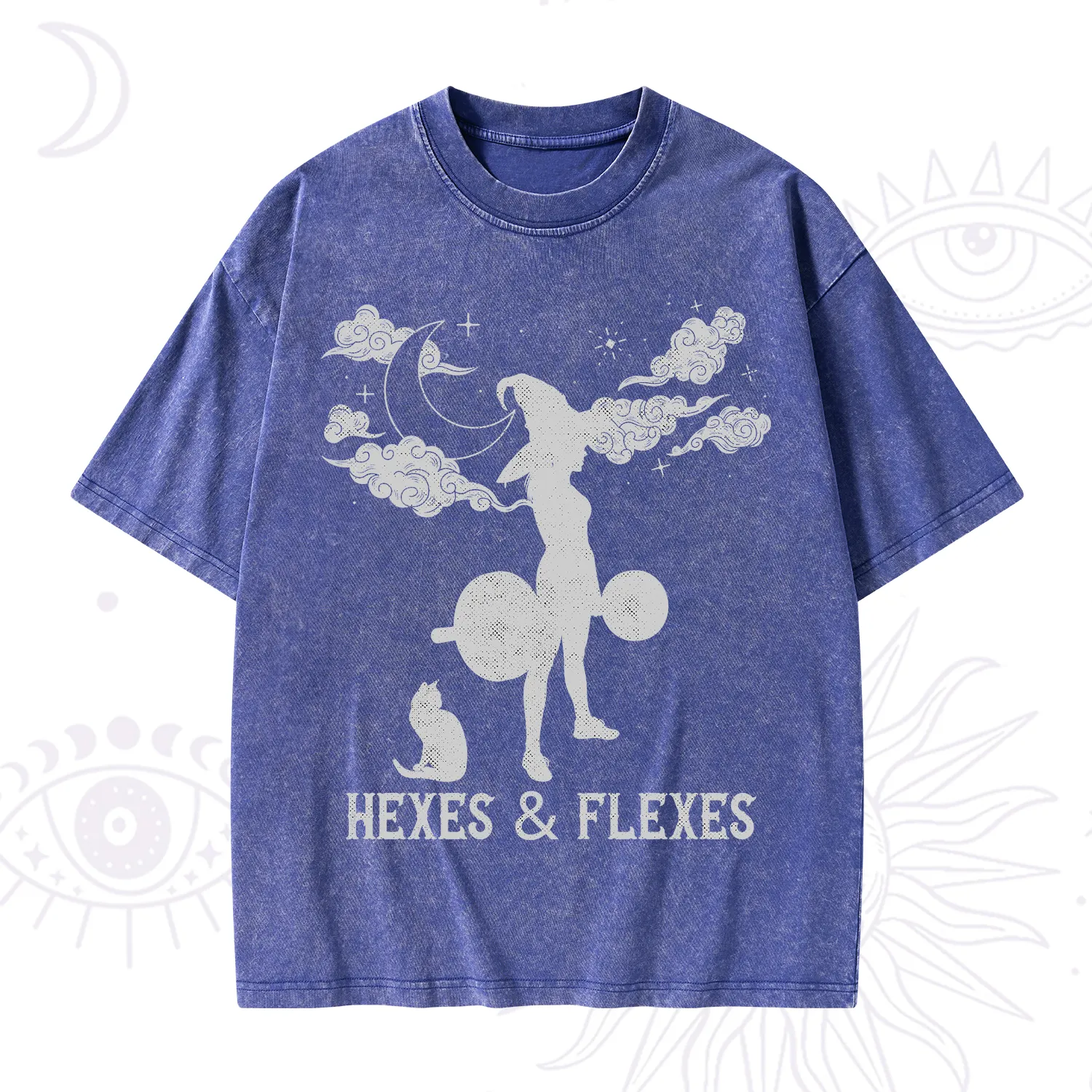 Purplehecate Witchy Workout Washed T-Shirt