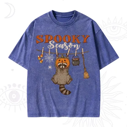 Purplehecate Spooky Season Washed T-Shirt