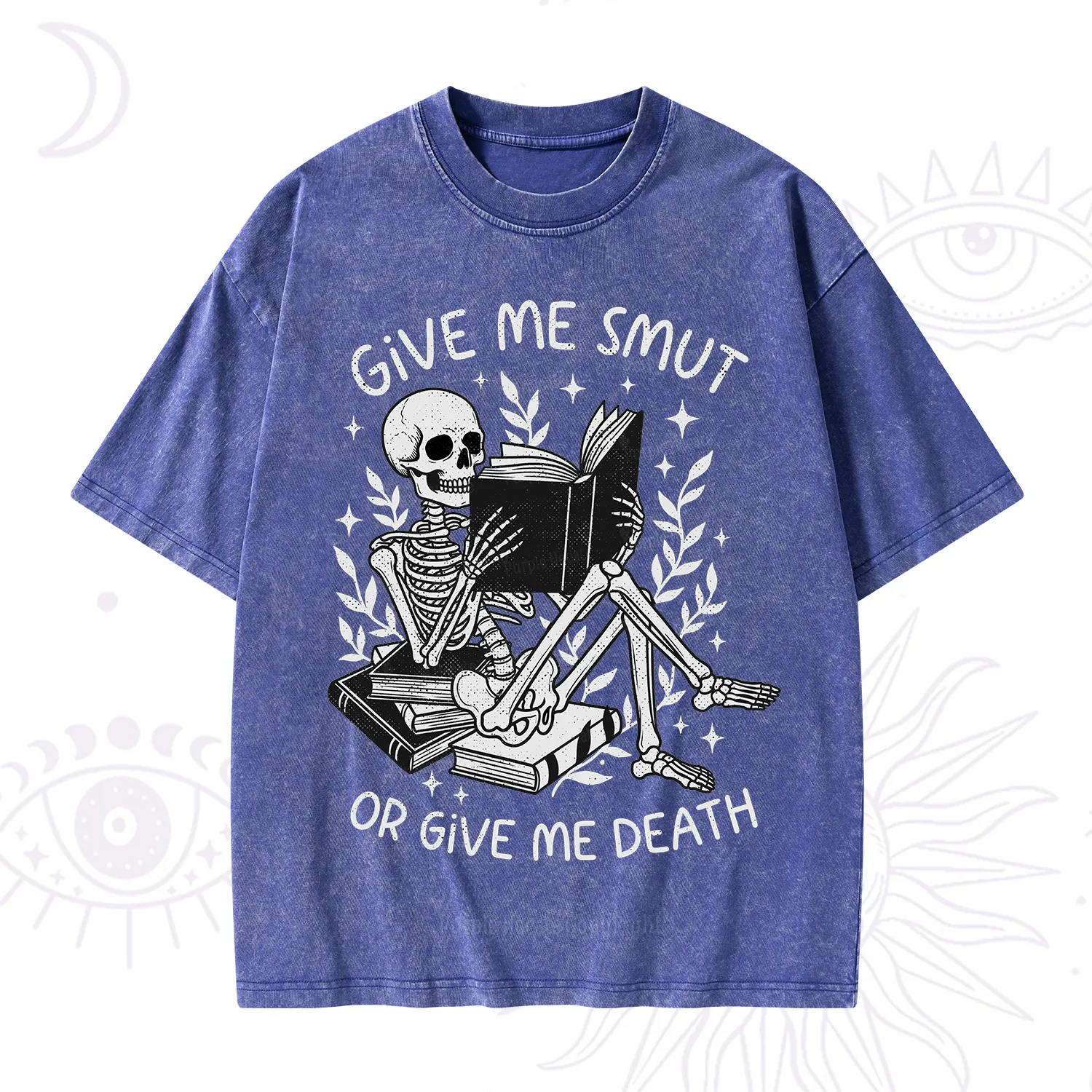 Purplehecate Give Me Smut Or Give Me Death Washed T-Shirt