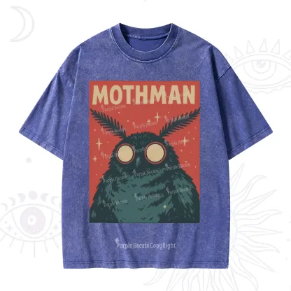 Purplehecate Mothman Washed T-Shirt