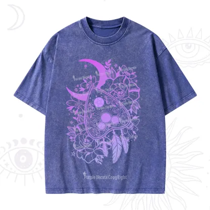 Purplehecate Neon Ouija Washed T-Shirt