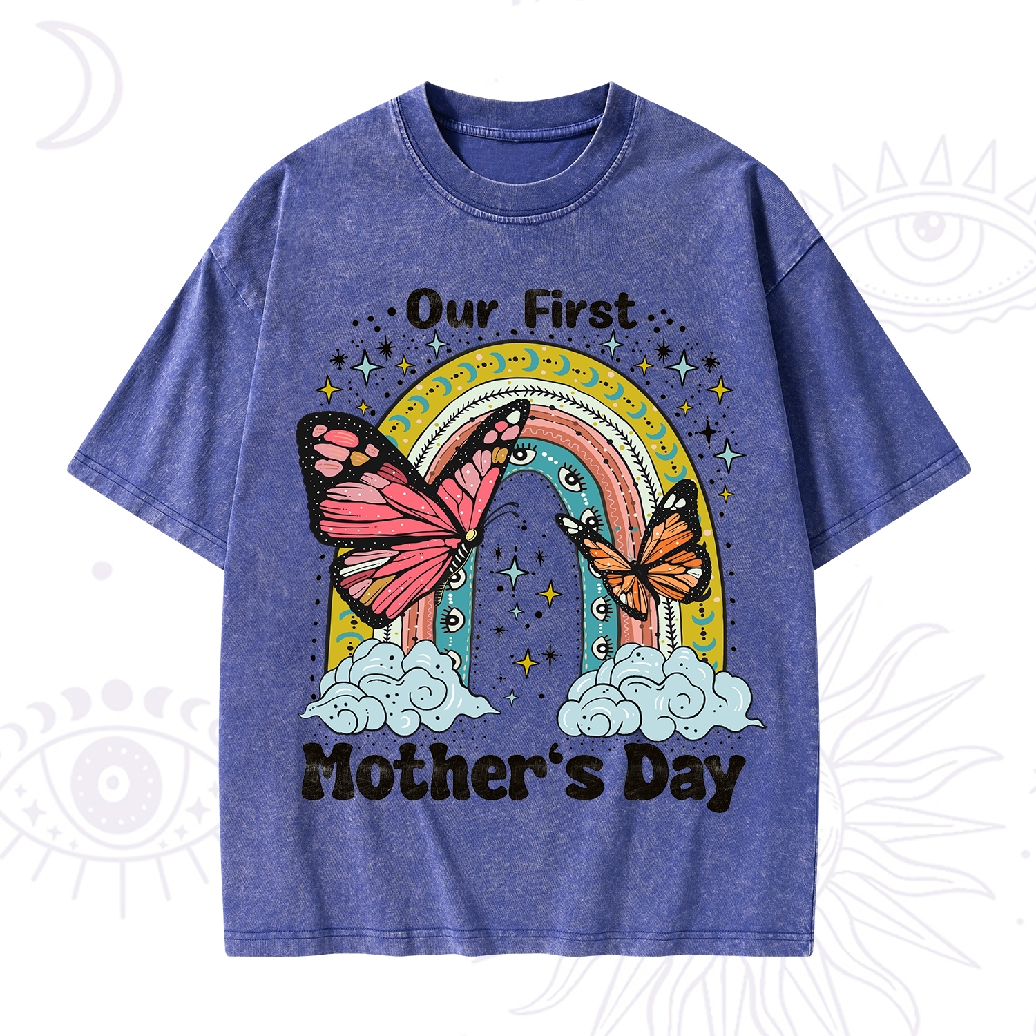 Purplehecate Our First Mother's Day Washed T-Shirt