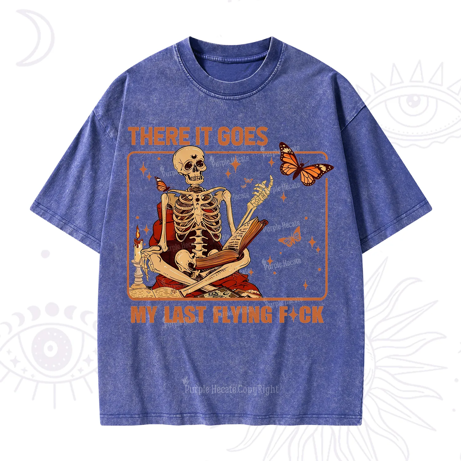 Purplehecate There It Goes My Last Flying F*ck Washed T-Shirt