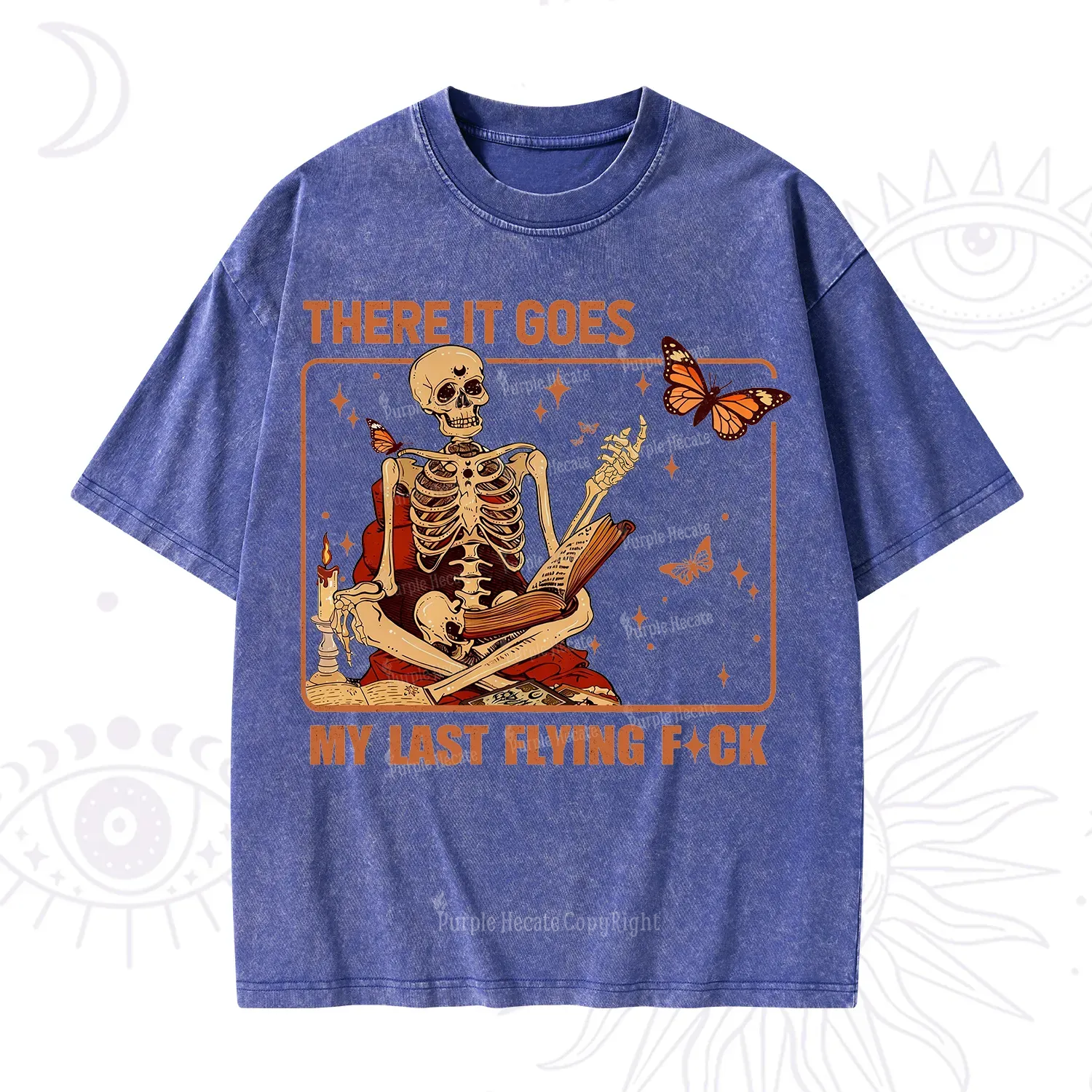 Purplehecate There It Goes My Last Flying F*ck Washed T-Shirt