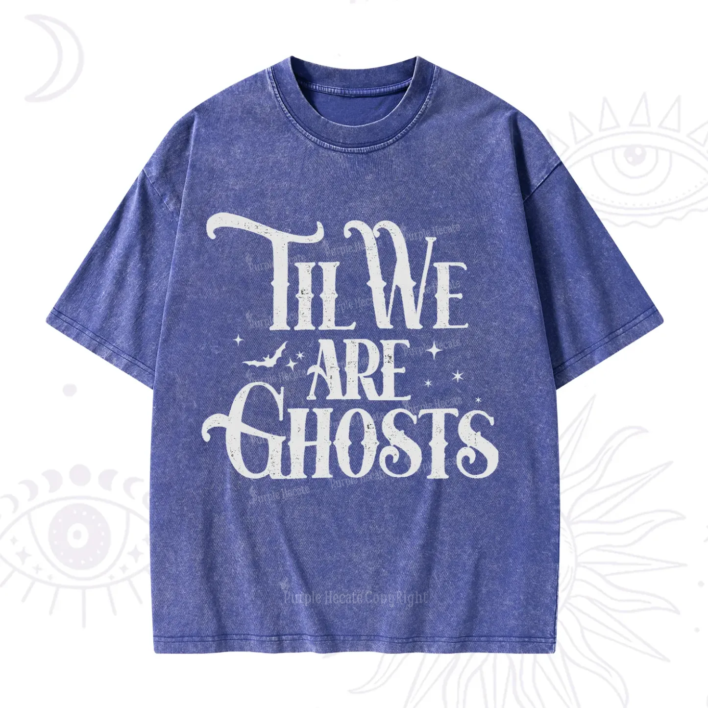 Purplehecate Til We Are Ghosts Washed T-Shirt