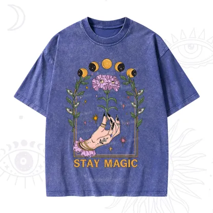 Purplehecate Stay Magic Washed T-Shirt