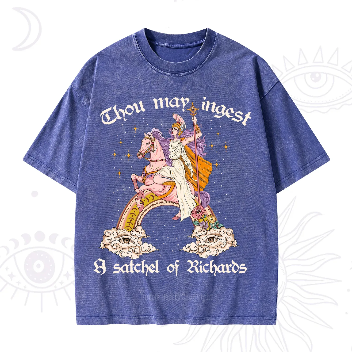 Purplehecate Thou may ingest a satchel of Richards Washed T-Shirt