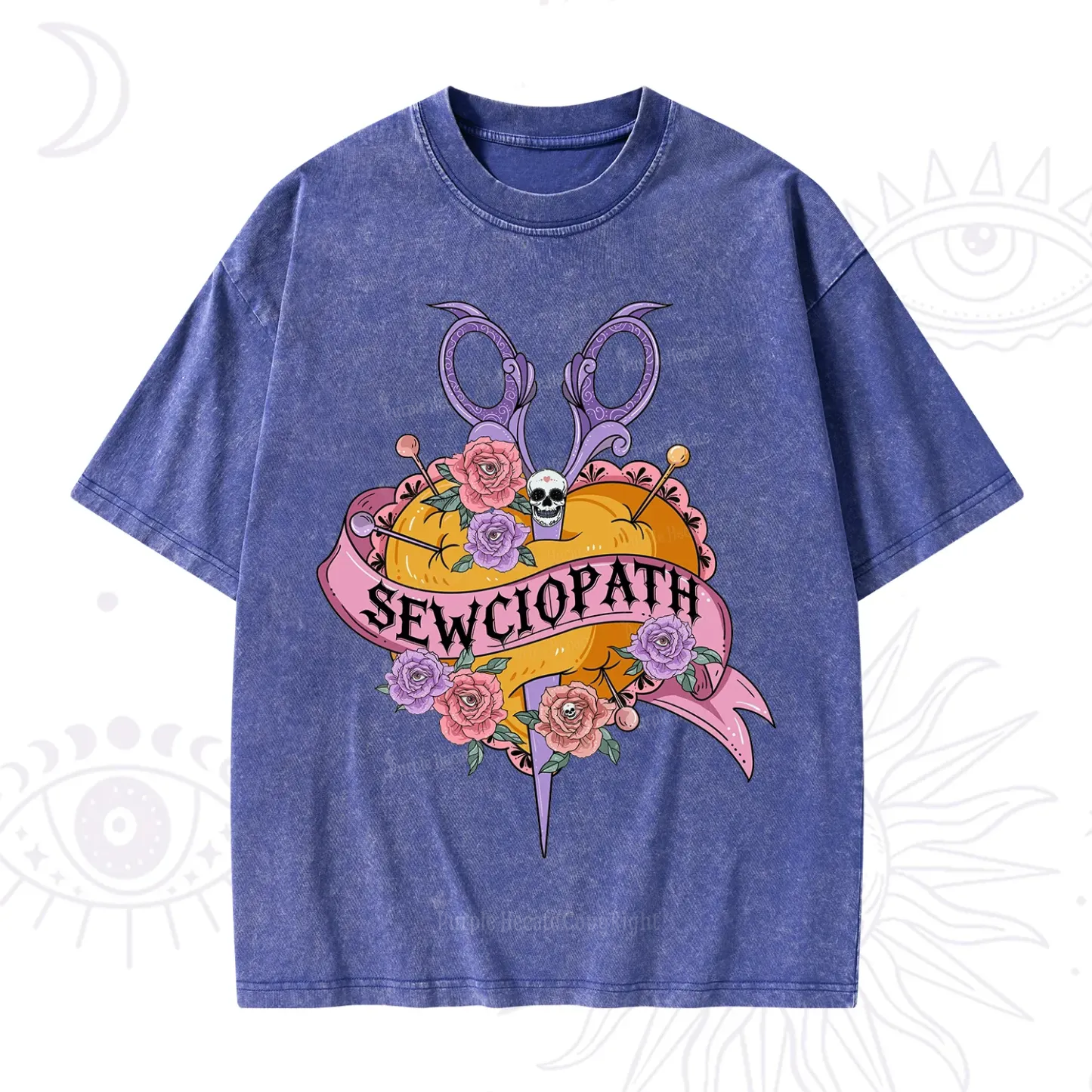Purplehecate Sewciopath Washed T-Shirt