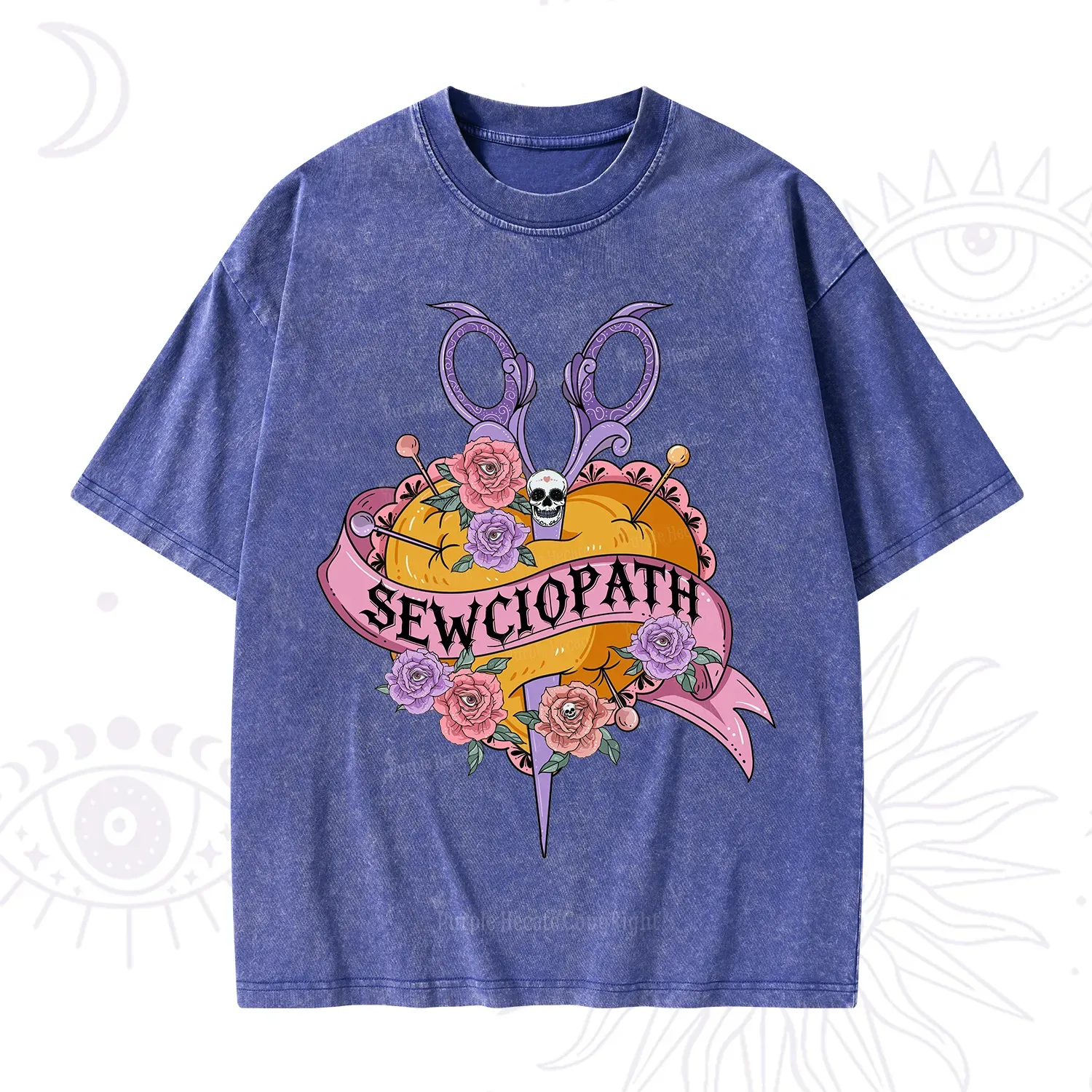 Purplehecate Sewciopath Washed T-Shirt