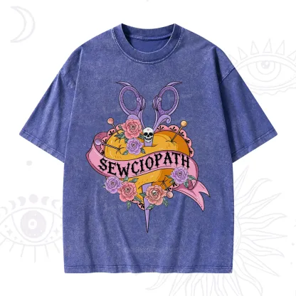 Purplehecate Sewciopath Washed T-Shirt