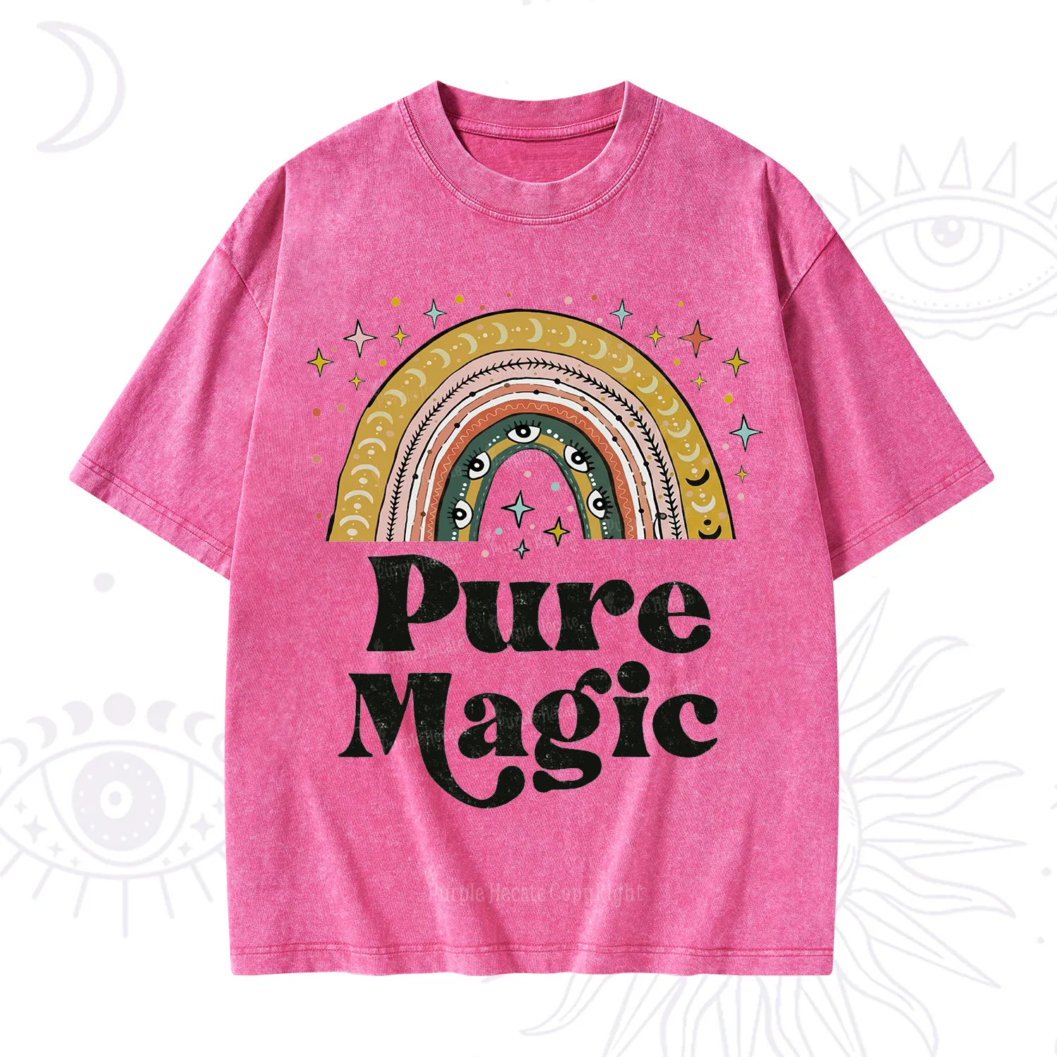 Purplehecate Pure Magic Washed T-Shirt