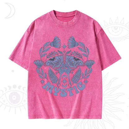 Purplehecate Mystic Moth Washed T-Shirt
