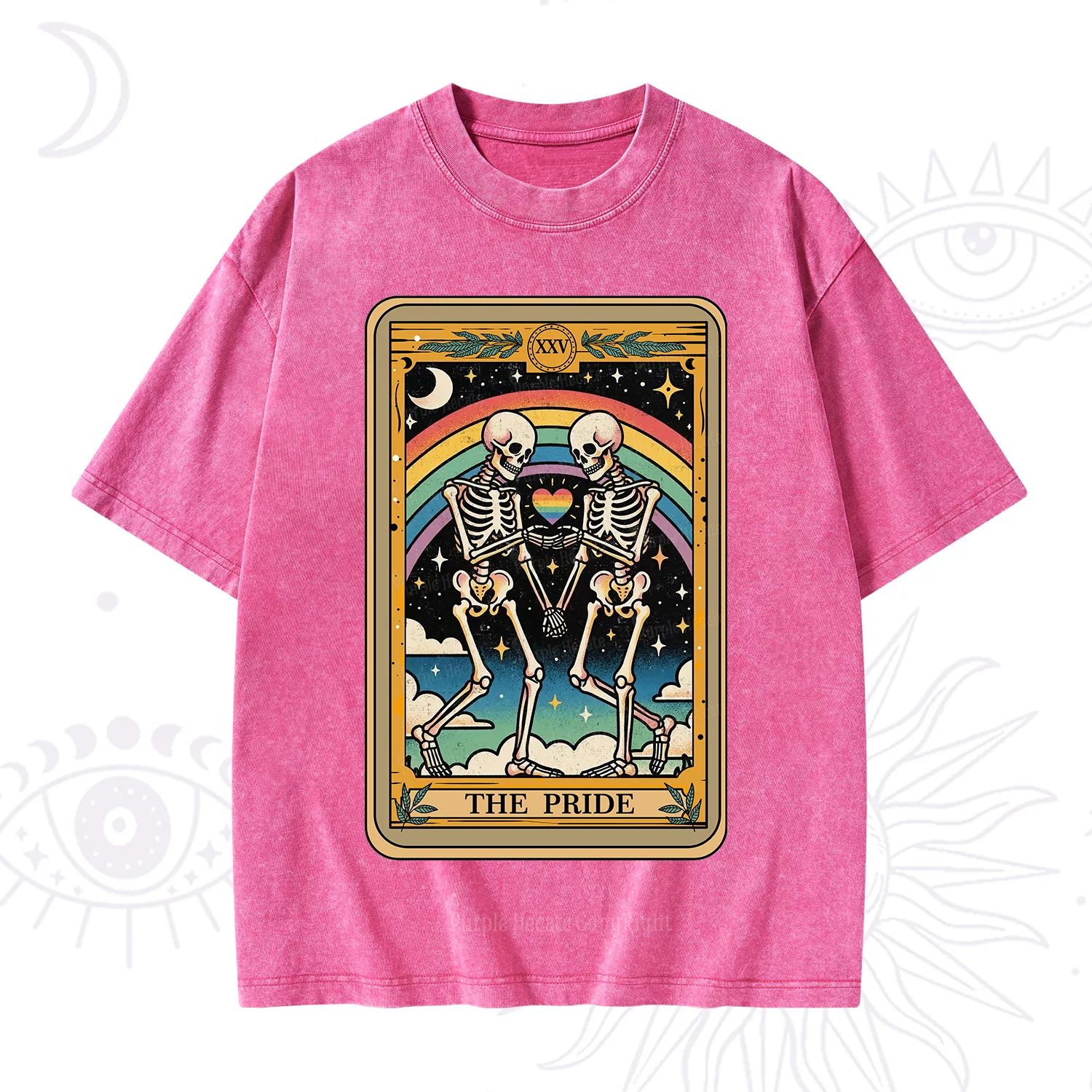Purplehecate The Pride Tarot Washed T-Shirt