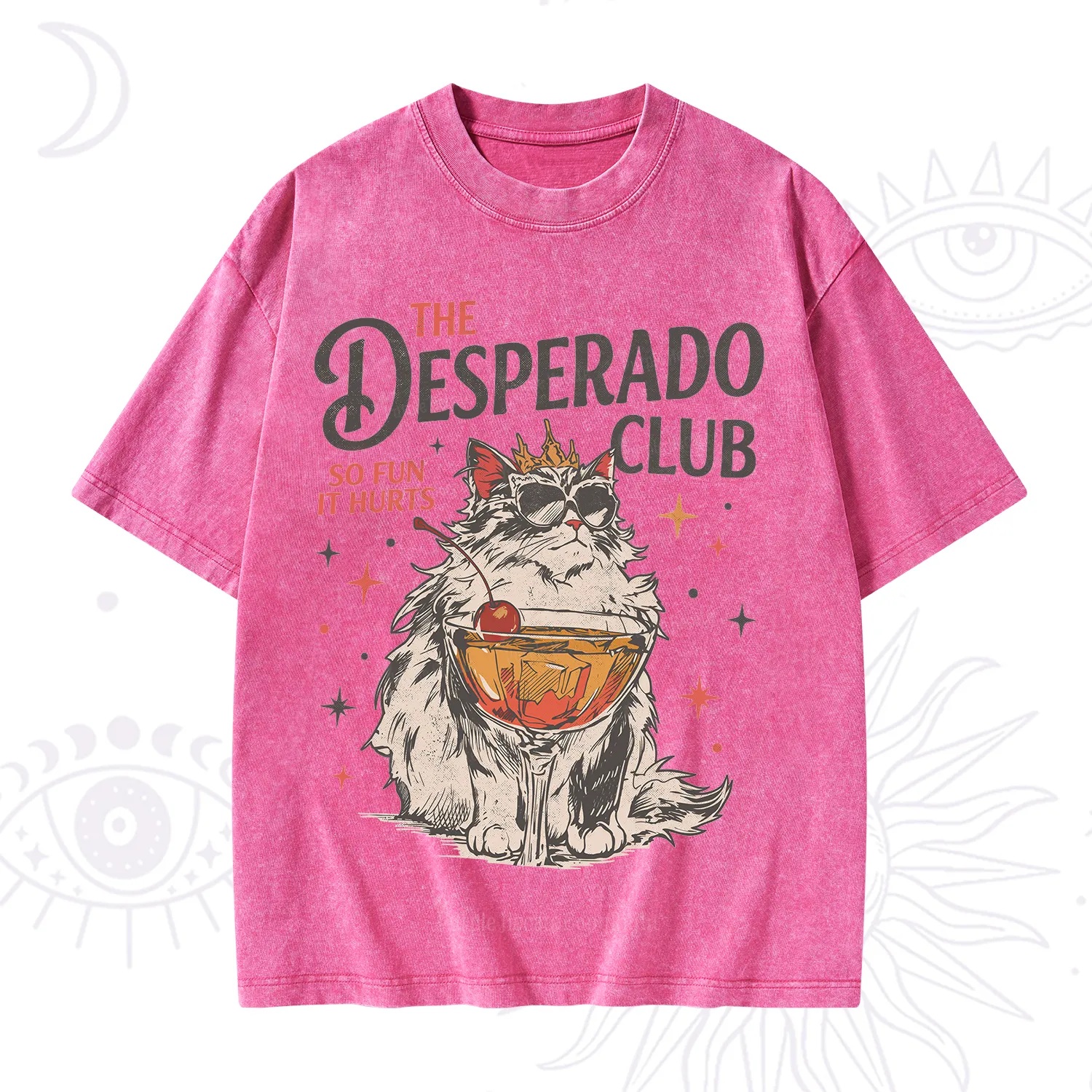 Purplehecate The Desperado Club Vintage Gang Washed T-Shirt