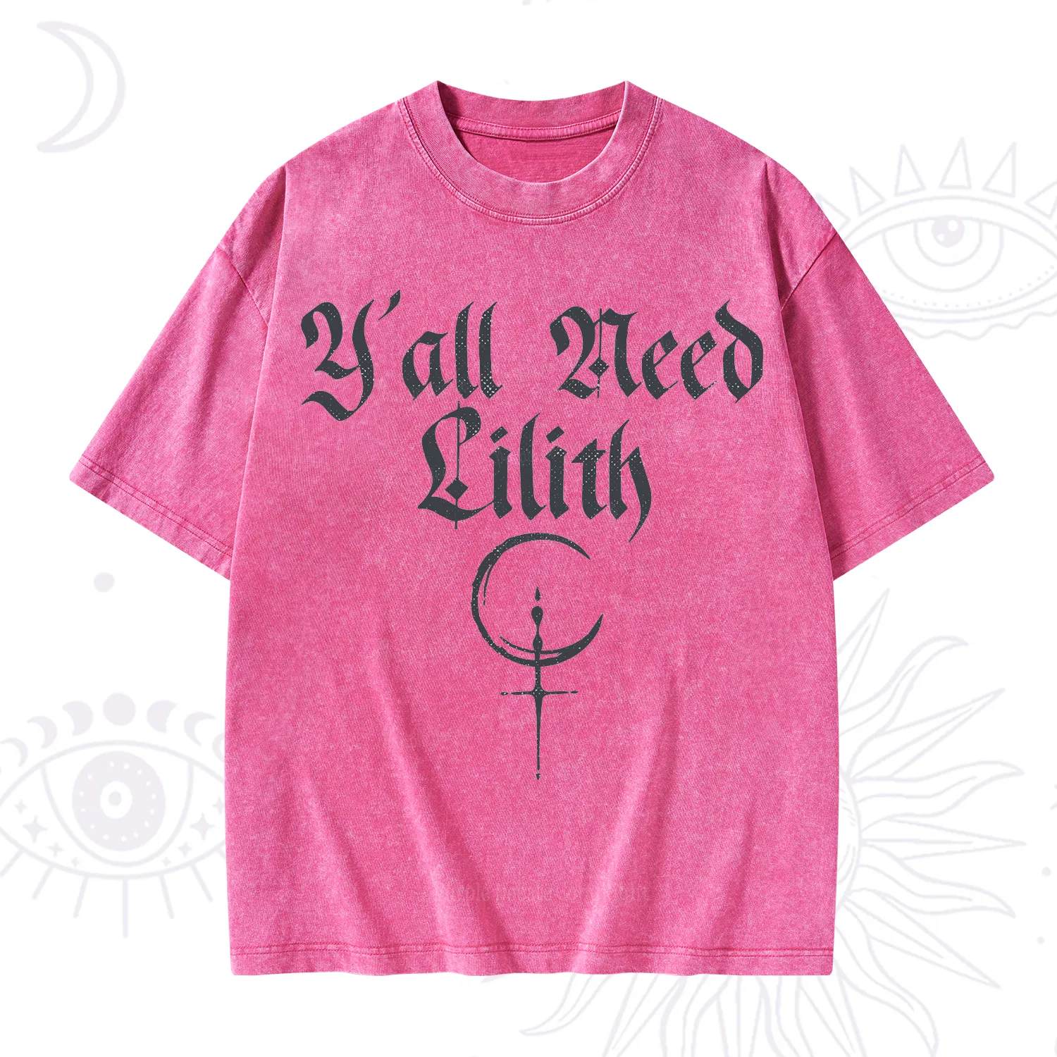 Purplehecate Y'all Need Lilith Washed T-Shirt