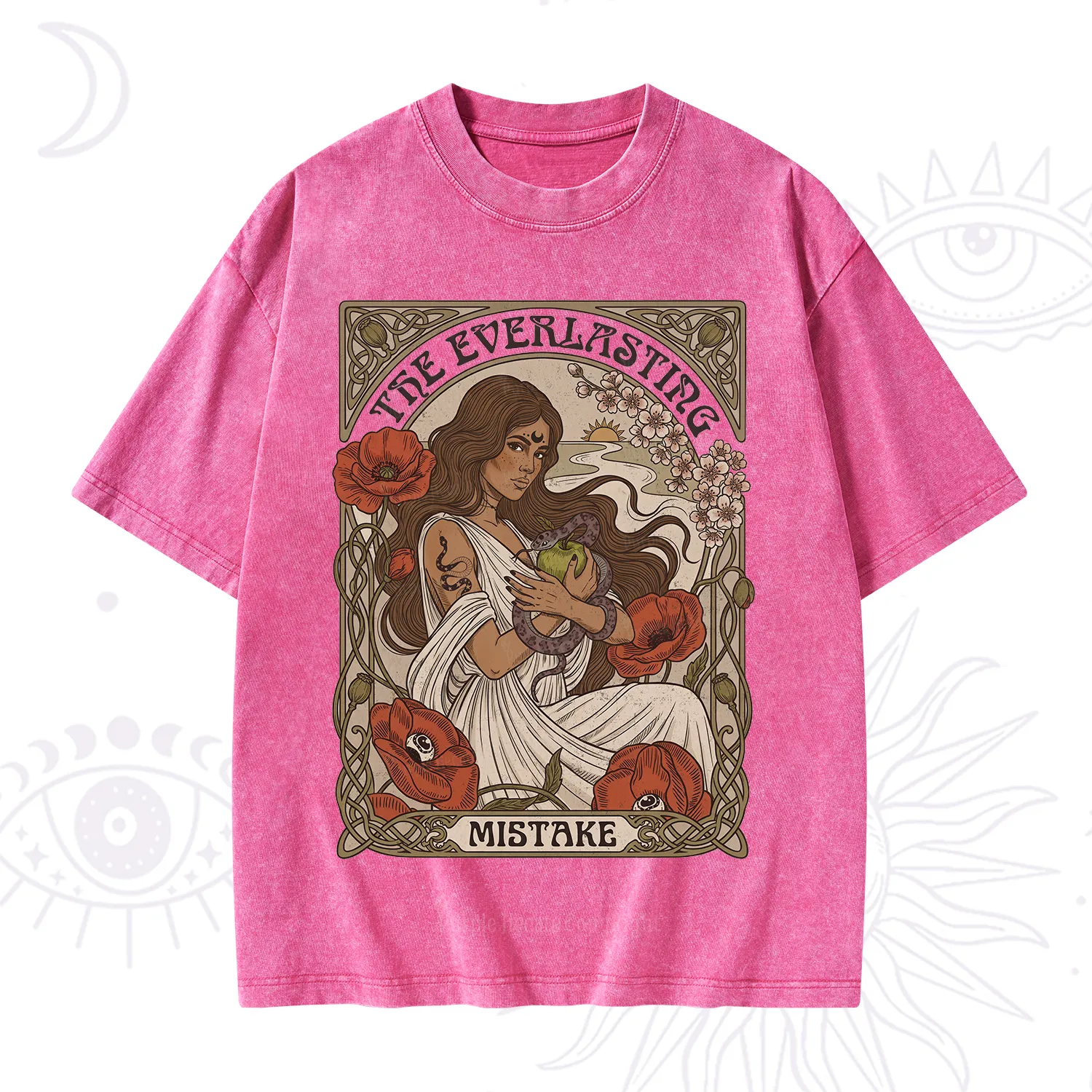 Purplehecate The Everlasting Mistake Washed T-Shirt