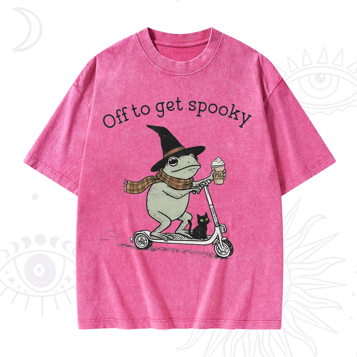 Purplehecate Off to get Spooky Halloween Forg Washed T-Shirt