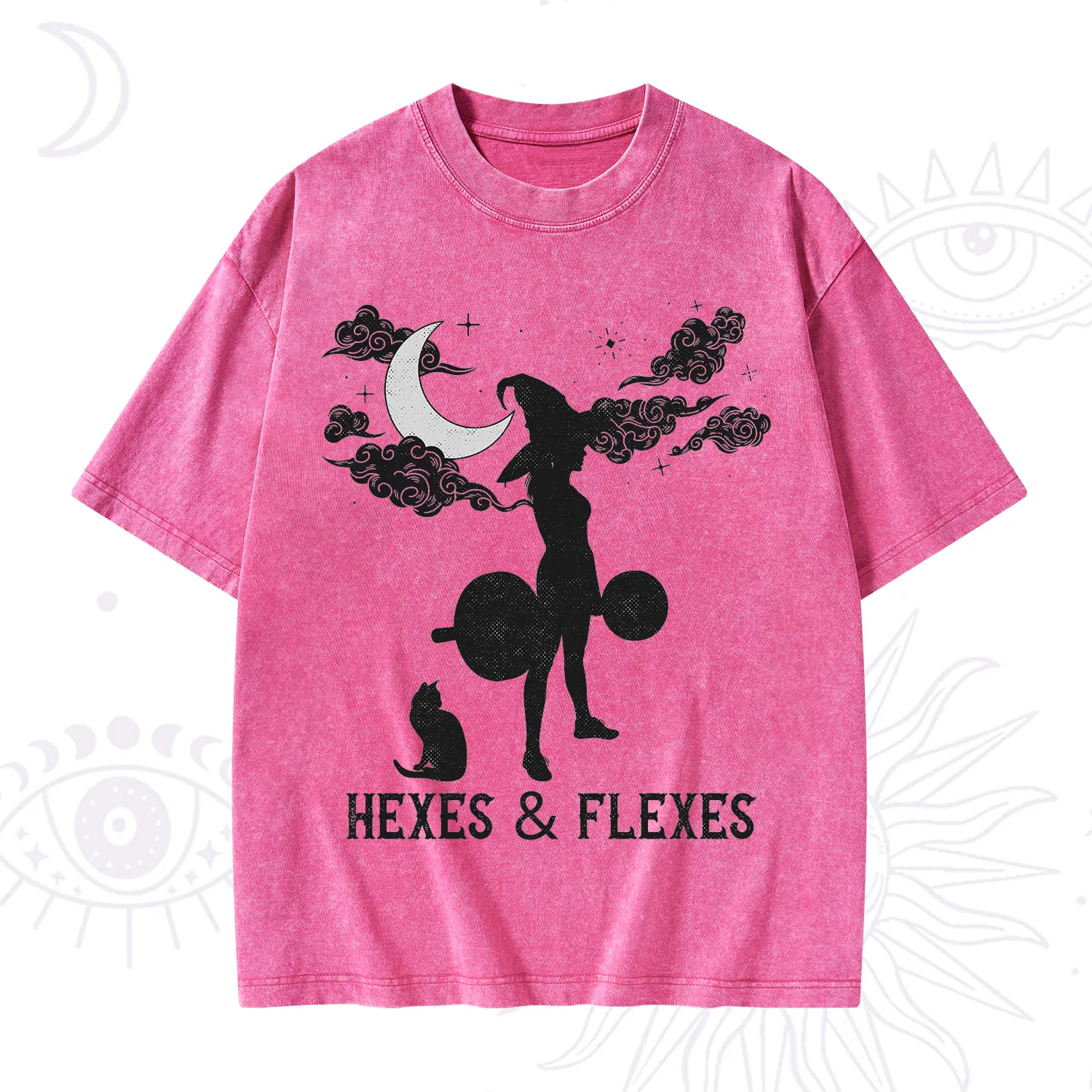Purplehecate Witchy Workout Washed T-Shirt