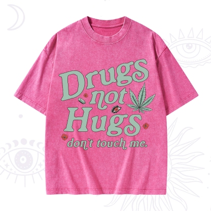 Purplehecate Sarcastic Weed Washed T-Shirt