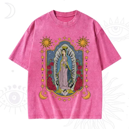 Purplehecate Our Lady of Guadalupe Washed T-Shirt