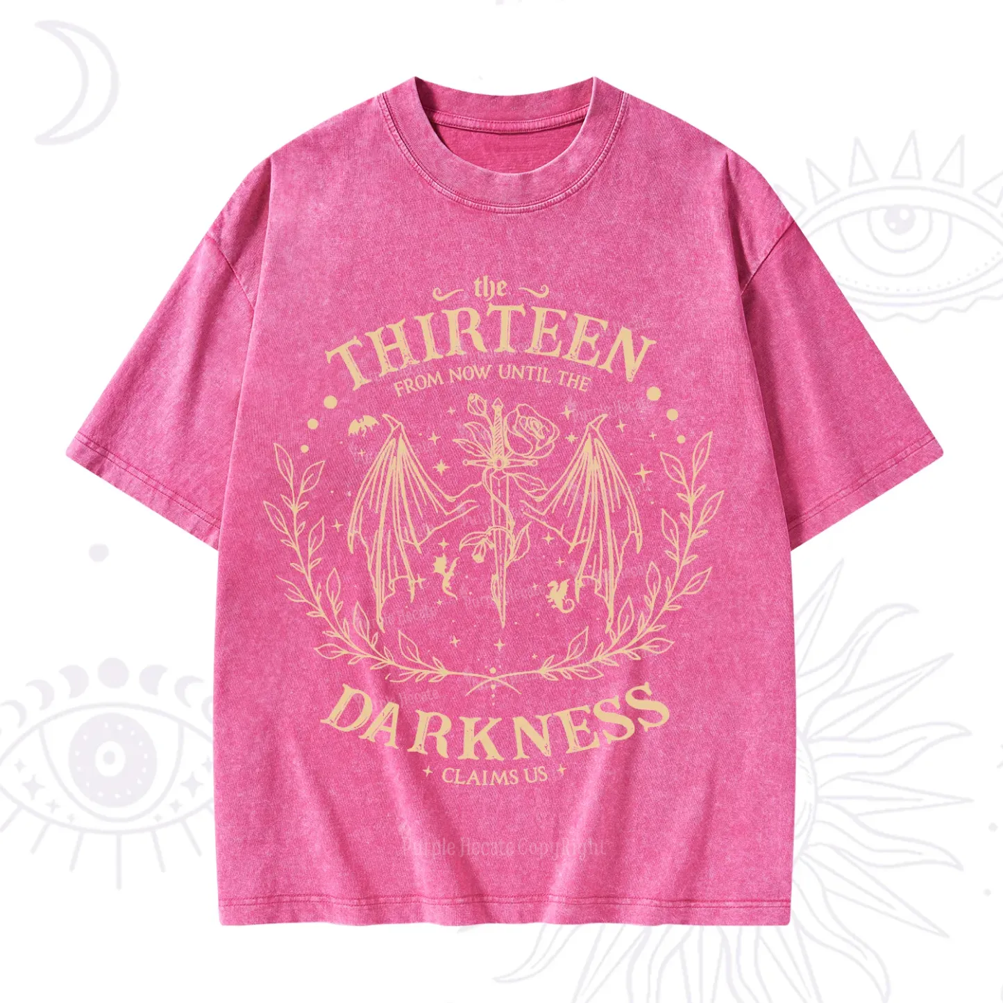 Purplehecate From Darkness Claim Us Washed T-Shirt