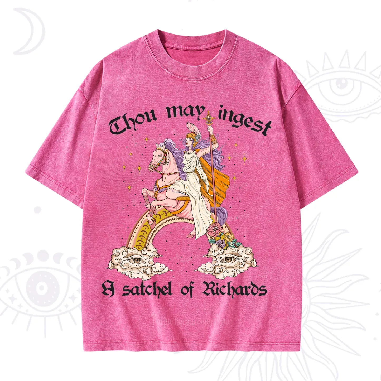 Purplehecate Thou may ingest a satchel of Richards Washed T-Shirt