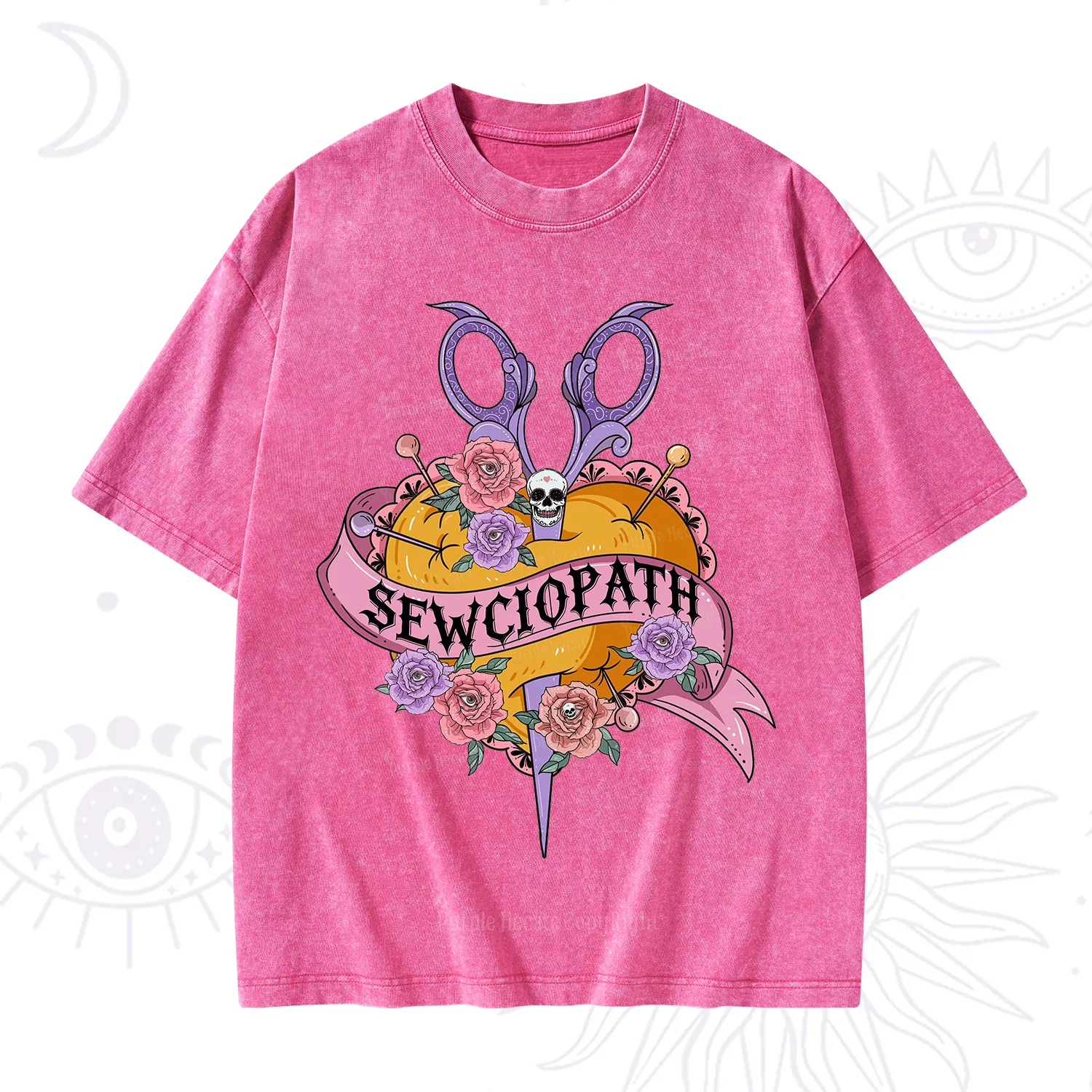 Purplehecate Sewciopath Washed T-Shirt