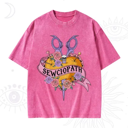 Purplehecate Sewciopath Washed T-Shirt