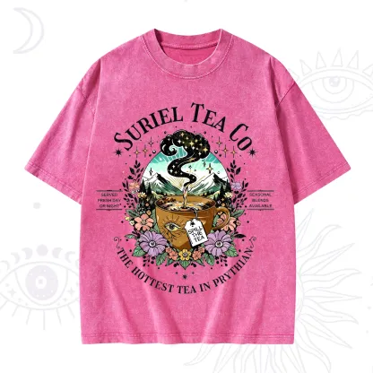 Purplehecate The Forest Tea Oracle Washed T-Shirt