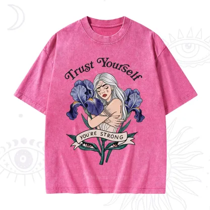 Purplehecate Trust Yourself Washed T-Shirt