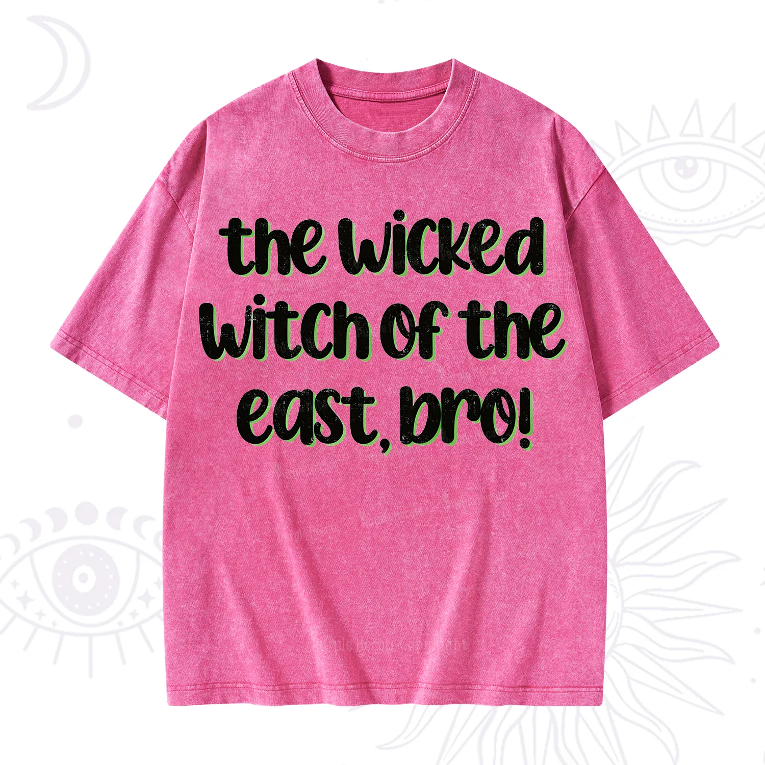 Purplehecate The Wicked Witch of the East Bro Washed T-Shirt