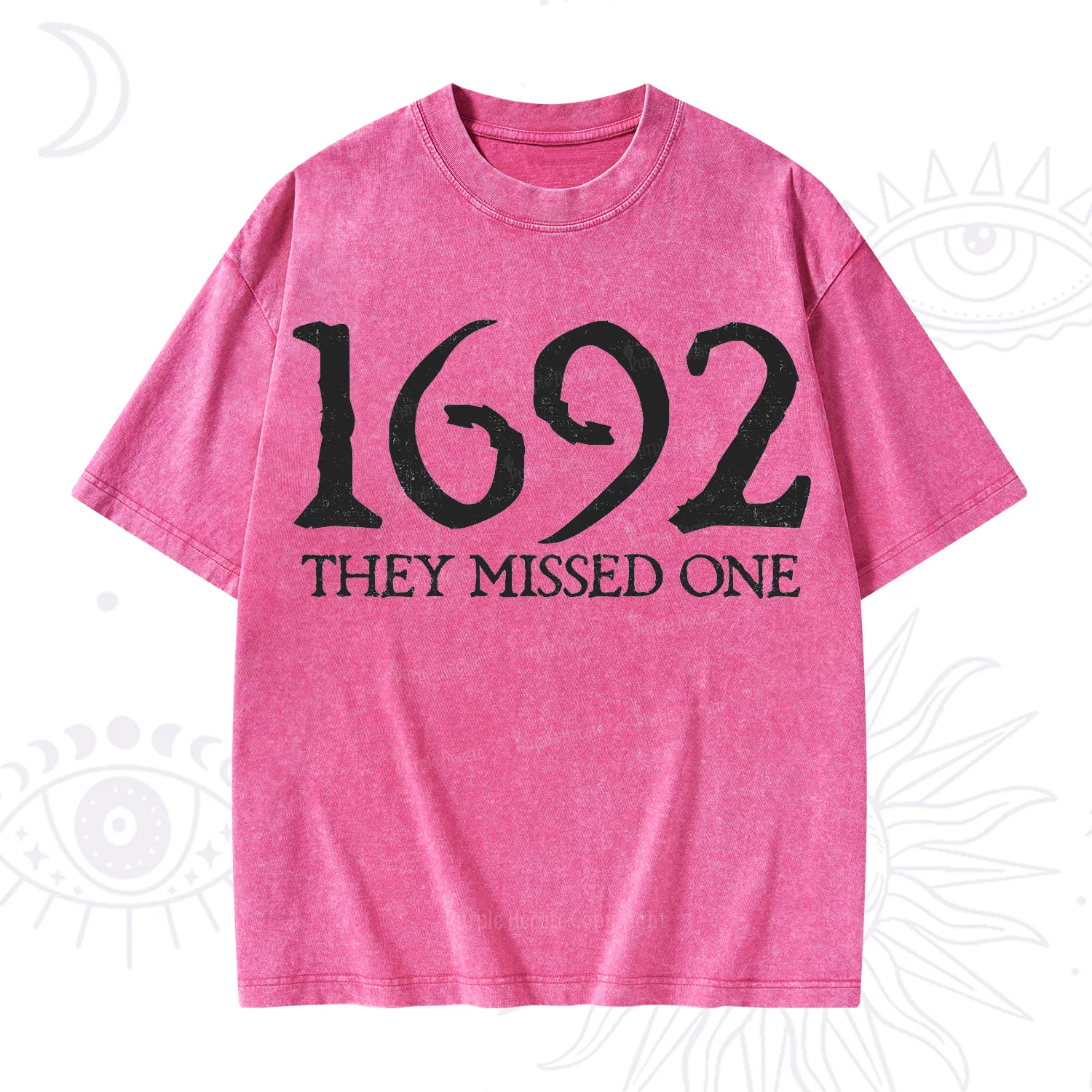 Purplehecate 1692 They Missed One Washed T-Shirt