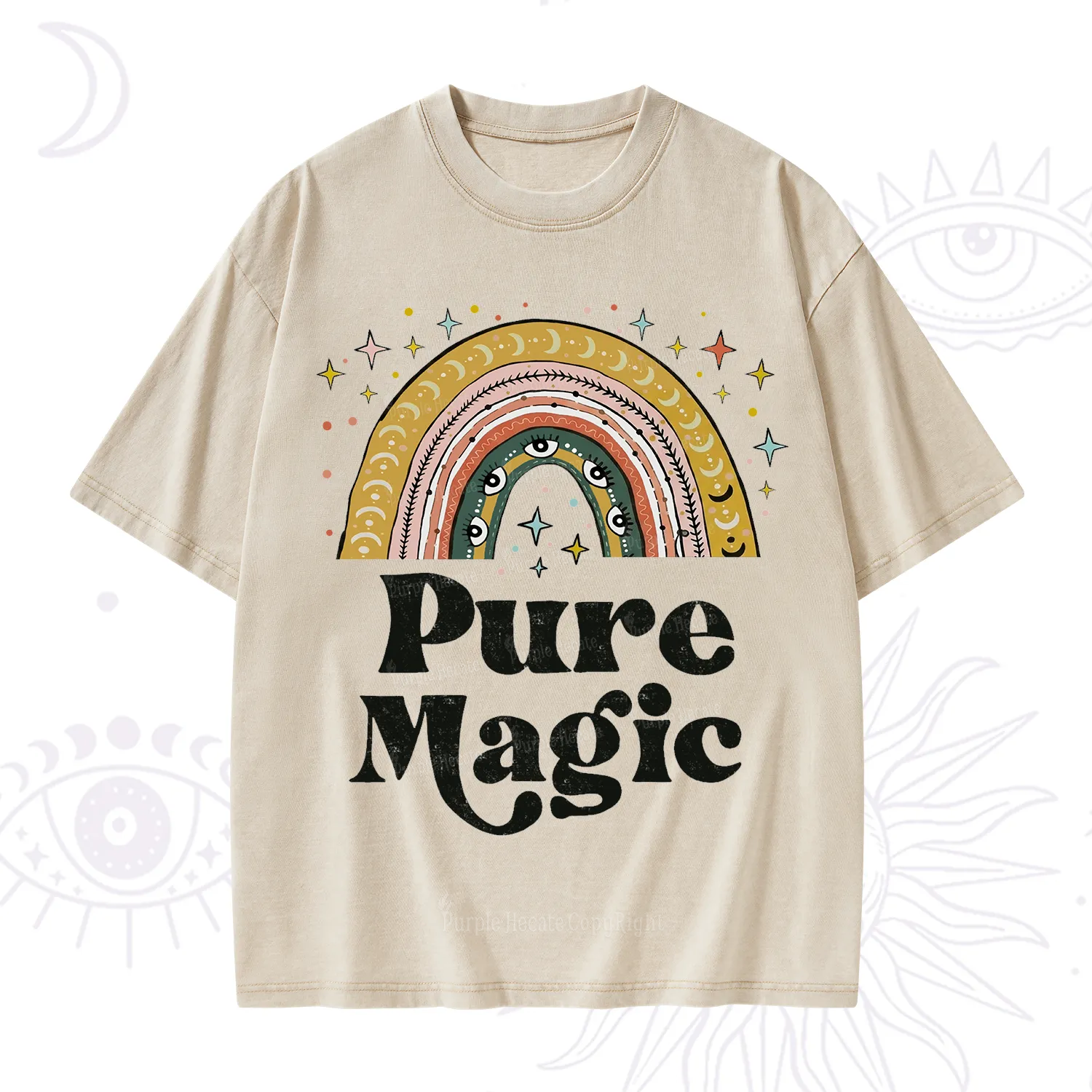 Purplehecate Pure Magic Washed T-Shirt