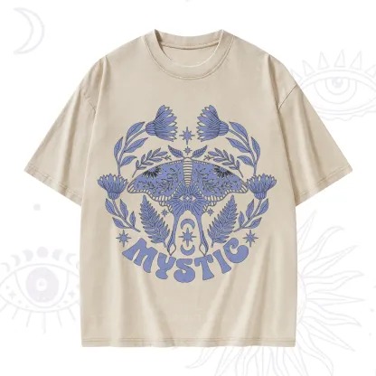 Purplehecate Mystic Moth Washed T-Shirt